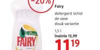Detergent lichid de vase Fairy