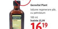 Lotiune regenerare par cu petroleum, Gerovital Plant