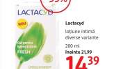 Lactacyd lotiune intima
