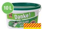 Vopsea lavabila interior Danke aplicare usoara alba 10 litri