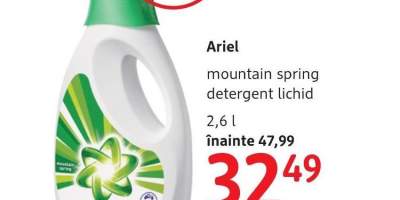 Detergent lichid Mountain Spring, Ariel