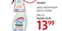 Sanytol spray dezinfectant pentru textile