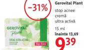 Stop acnee crema Gerovital Plant