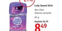 Deo stick Lady Speed Stick