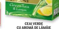 Ceai verde cu aroma de lamaie