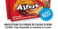 Napolitane cu crema de cacao si rom Alfers