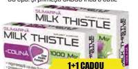 Milk Thistle + colina - protectie hepatica