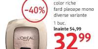 Fard pleoape mono Color Riche, L'Oreal Paris