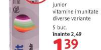Vitamine imunitate Cavit junior