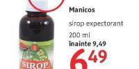 Sirop expectorant Manicos