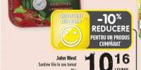 Sardine file in sos tomat John West