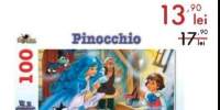Noriel Puzzle 100 piese- Pinocchio, Noriel Puzzle