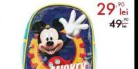 Mickey Mouse ghiozdan gradinita echipat