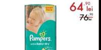 Scutece Pampers Active Baby 6 extra large