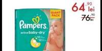 Scutece Pampers Active Baby, 3 midi