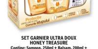 Set Garnier ultra doux honey treasure