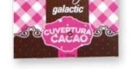 Cuvertura de cacao cu gust de ciocolata Galactic