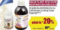 Dacia plant-afectiuni respiratorii/raceala