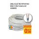 Cablu electrice MYYUP H03 WH2-F 2X0.75 alb