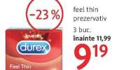 Prezervative Feel Thin, Durex