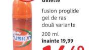 Gel de ras Fusion Proglide, Gillette
