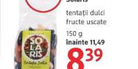 Tentatii dulci - fructe uscate, Solaris