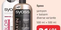 Sampon + balsam Syoss