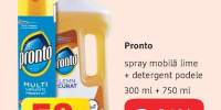 Spray mobila + detergent de podele Pronto