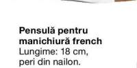 Pensula pentru manichiura french
