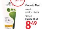 Cosmetic Plant crema pentru calcaie