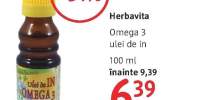 Herbavita Omega 3 ulei de in