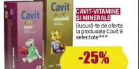 Cavit - Vitamine si minerale