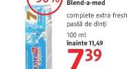 Blend-a-med Complete Extra Fresh pasta de dinti