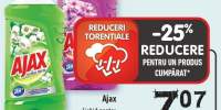Ajax lichid pentru suprafete Sun Flower/ Tulip/ Almond Oil