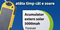 Acumulator extern solar 5000mAH