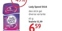 Lady Speed Stick deo stick gel