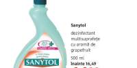 Sanytol dezinfectant multisuprafete cu aroma de grapefruit