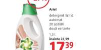 Ariel detergent lichid automat 20 spalari