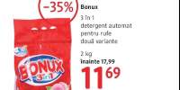 Bonux 3 in 1 detergent automat pentru rufe