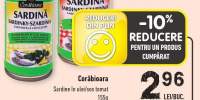 Corabioara sardine in ulei/ sos tomat