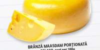 Branza Maasdam portionata Delaco