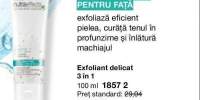 Exfoliant delicat 3 in 1