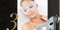 Masca racoritoare pentru ochi/ masca gel pentru ochi cu extract de caviar