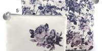 Set de portfarduri cu motiv floral