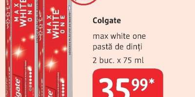 Colgate Max White One pasta de dinti