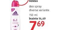 Adidas deo spray