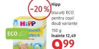 Hipp biscuiti Eco pentru copii