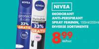 Deodorant antiperspirant spray feminin