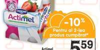 Actimel iaurt capsuni/ fructe de padure/ rodie/ capsuni&banane