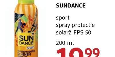 Spray protectie solara Sundance sport FPS 50